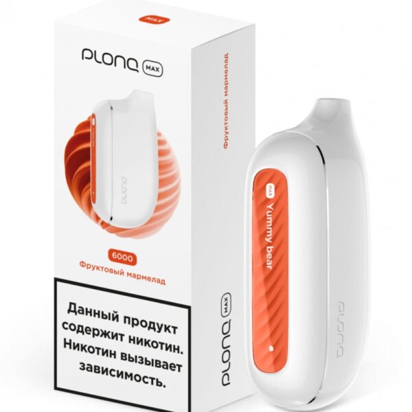 Электронная сигарета PLONQ MAX 6000 (Фруктовый мармелад) - Купить с доставкой в Красногорске