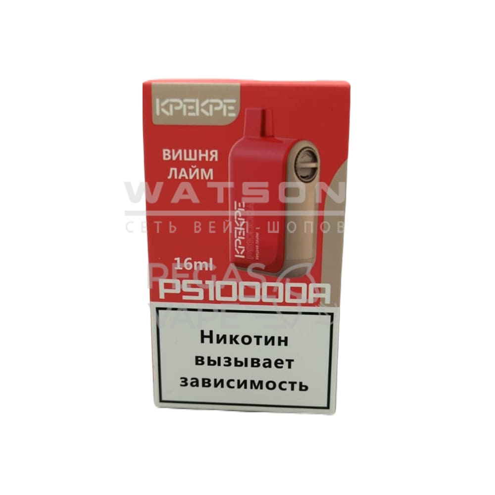 Электронная сигарета ATTACKER KPEKPE PS 10000А (Вишня Лайм) - Купить с доставкой в Красногорске