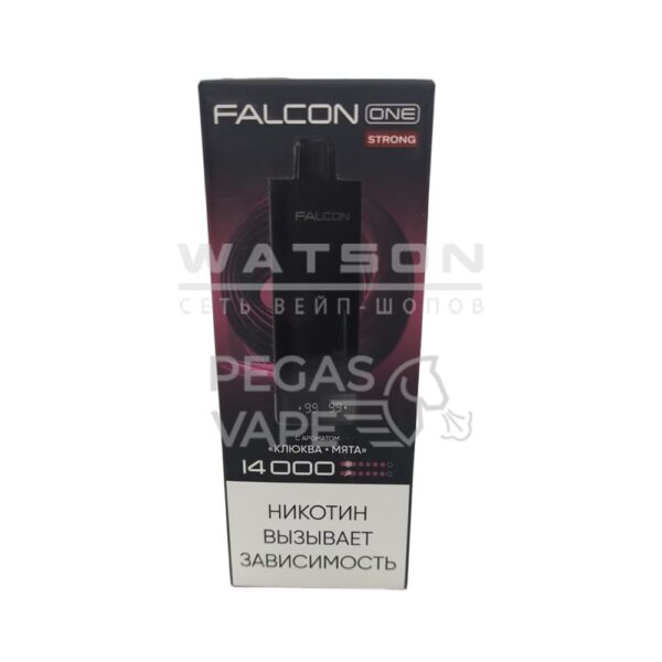 Электронная сигарета FALCON ONE 14000 (Клюква мята) - Купить с доставкой в Красногорске