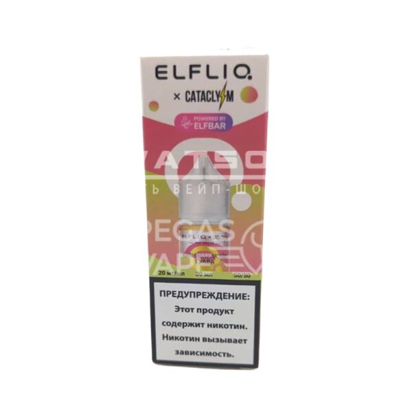 Жидкость ELFLIQ X CATACLYSM (Киви маракуйя гуава) 30 мл 2% (20 мг/мл) - Купить с доставкой в Красногорске