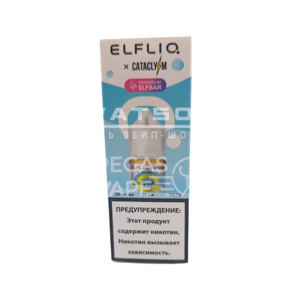 Жидкость ELFLIQ X CATACLYSM (Холодная мята) 30 мл 2% (20 мг/мл) Жидкость ELFLIQ X CATACLYSM (Холодная мята) 30 мл 2% (20 мг/мл) - Купить с доставкой в Красногорске