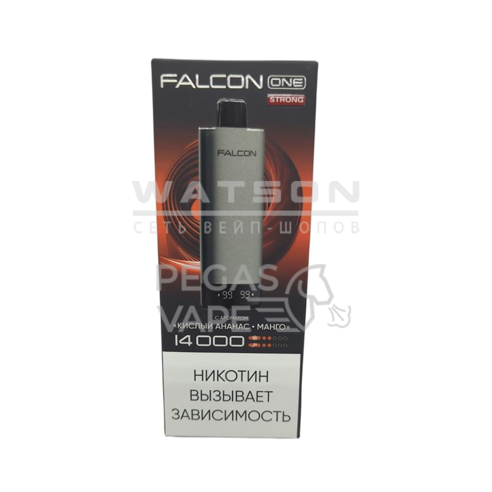 Электронная сигарета FALCON ONE 14000 (Кислый ананас манго) - Купить с доставкой в Красногорске