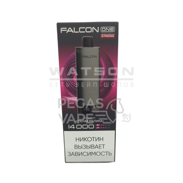 Электронная сигарета FALCON ONE 14000 (Спелая малина) - Купить с доставкой в Красногорске