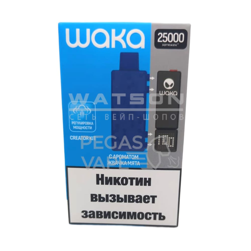 Pod-система Waka Creator KIT 25000 (Мятная жвачка) - Купить с доставкой в Красногорске