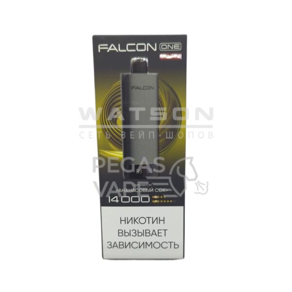 Электронная сигарета FALCON ONE 14000 (Ананасовый сок) - Купить с доставкой в Красногорске