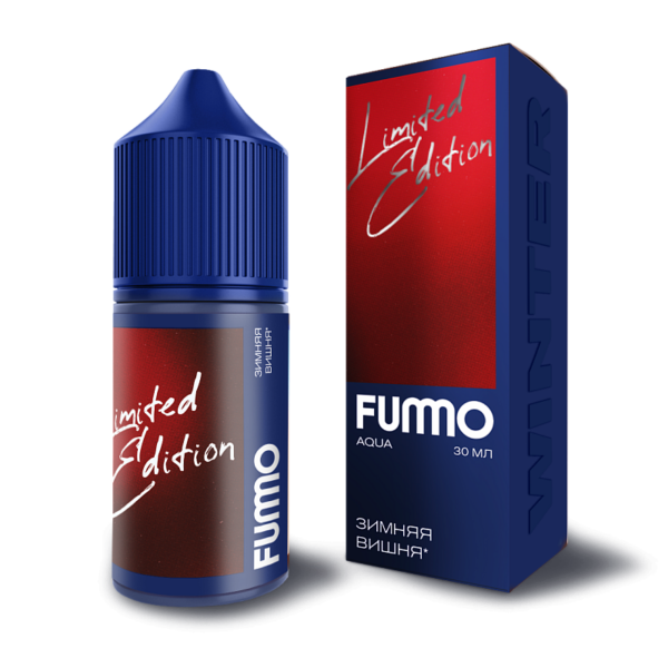 Жидкость FUMMO AQUA WINTER (Зимняя Вишня) 30 мл 2% (20 мг/мл) - Купить с доставкой в Красногорске