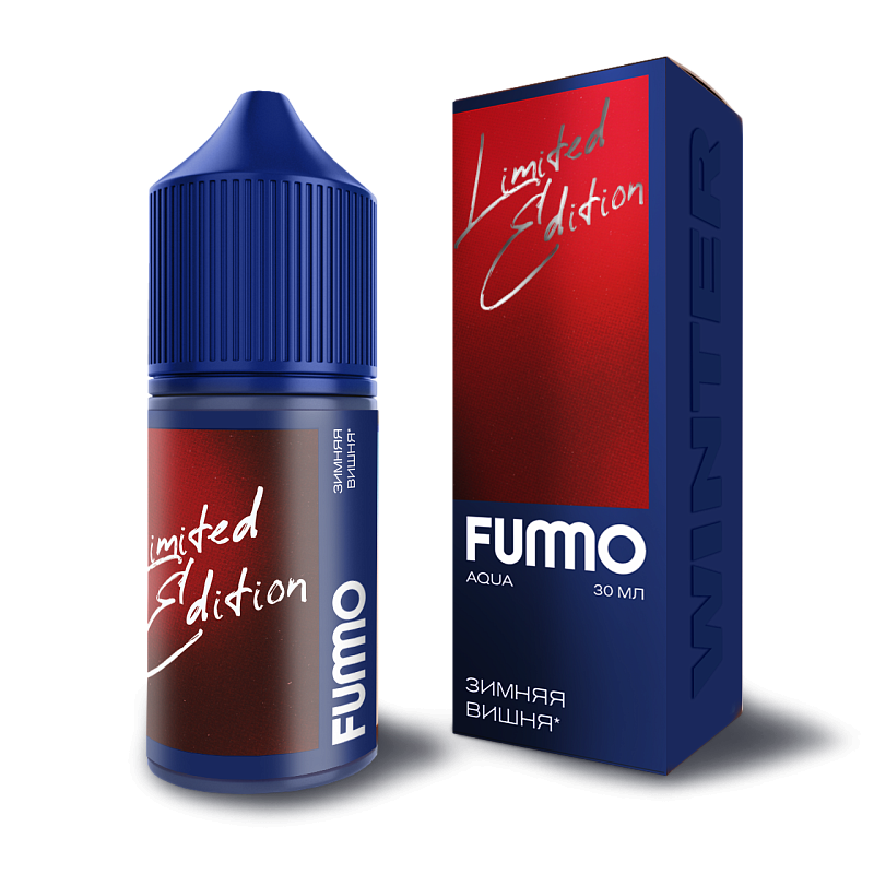 Жидкость FUMMO AQUA WINTER (Зимняя Вишня) 30 мл 2% (20 мг/мл) - Купить с доставкой в Красногорске
