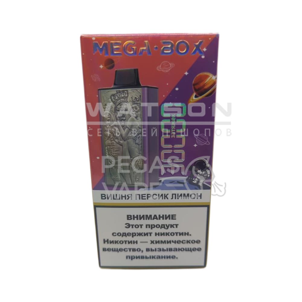 Электронная сигарета JNR BATMAN MEGA 30000 (Вишня персик лимон) - Купить с доставкой в Красногорске