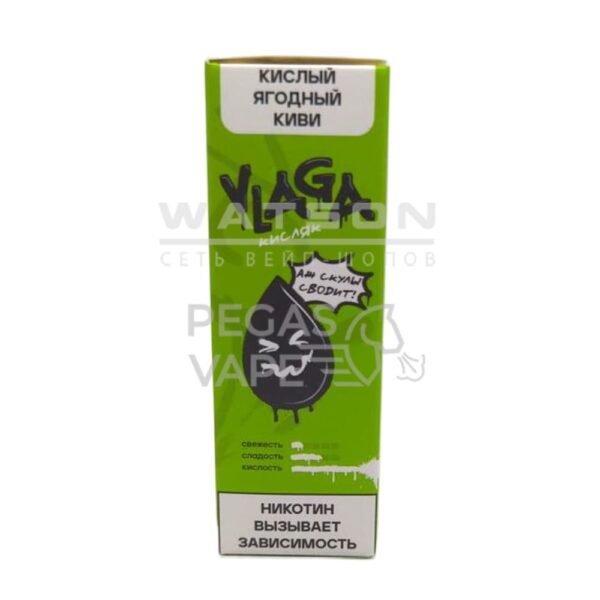 Жидкость VLAGA Кисляк Кислый ягодный киви 30 мл 2% (20 мг/мл) - Купить с доставкой в Красногорске