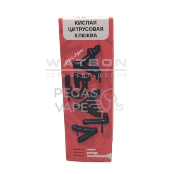Жидкость VLAGA Кисляк Кислая цитрусовая клюква 30 мл 2% (20 мг/мл) - Купить с доставкой в Красногорске
