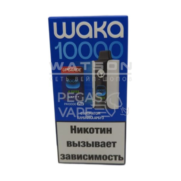 Электронная сигарета Waka PA-10000 NEW (Клубника арбуз) - Купить с доставкой в Красногорске