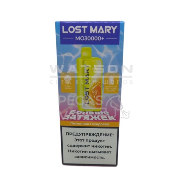 Электронная сигарета LOST MARY MO PLUS 30000 (Лимонная газировка) - Купить с доставкой в Красногорске