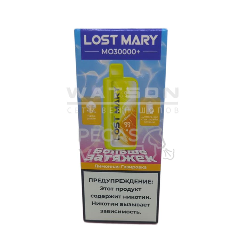 Электронная сигарета LOST MARY MO PLUS 30000 (Лимонная газировка) - Купить с доставкой в Красногорске