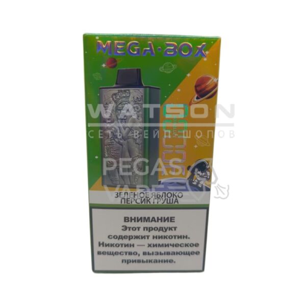 Электронная сигарета JNR BATMAN MEGA 30000 (Зеленое яблоко персик груша) - Купить с доставкой в Красногорске