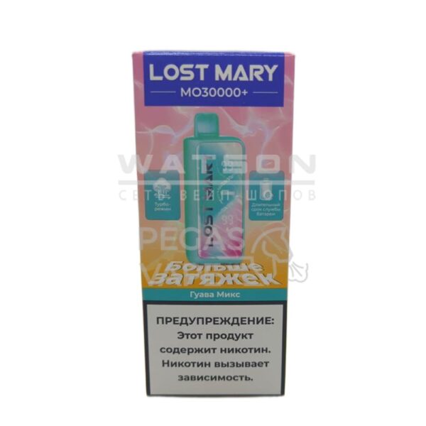 Электронная сигарета LOST MARY MO PLUS 30000 (Гуава) - Купить с доставкой в Красногорске