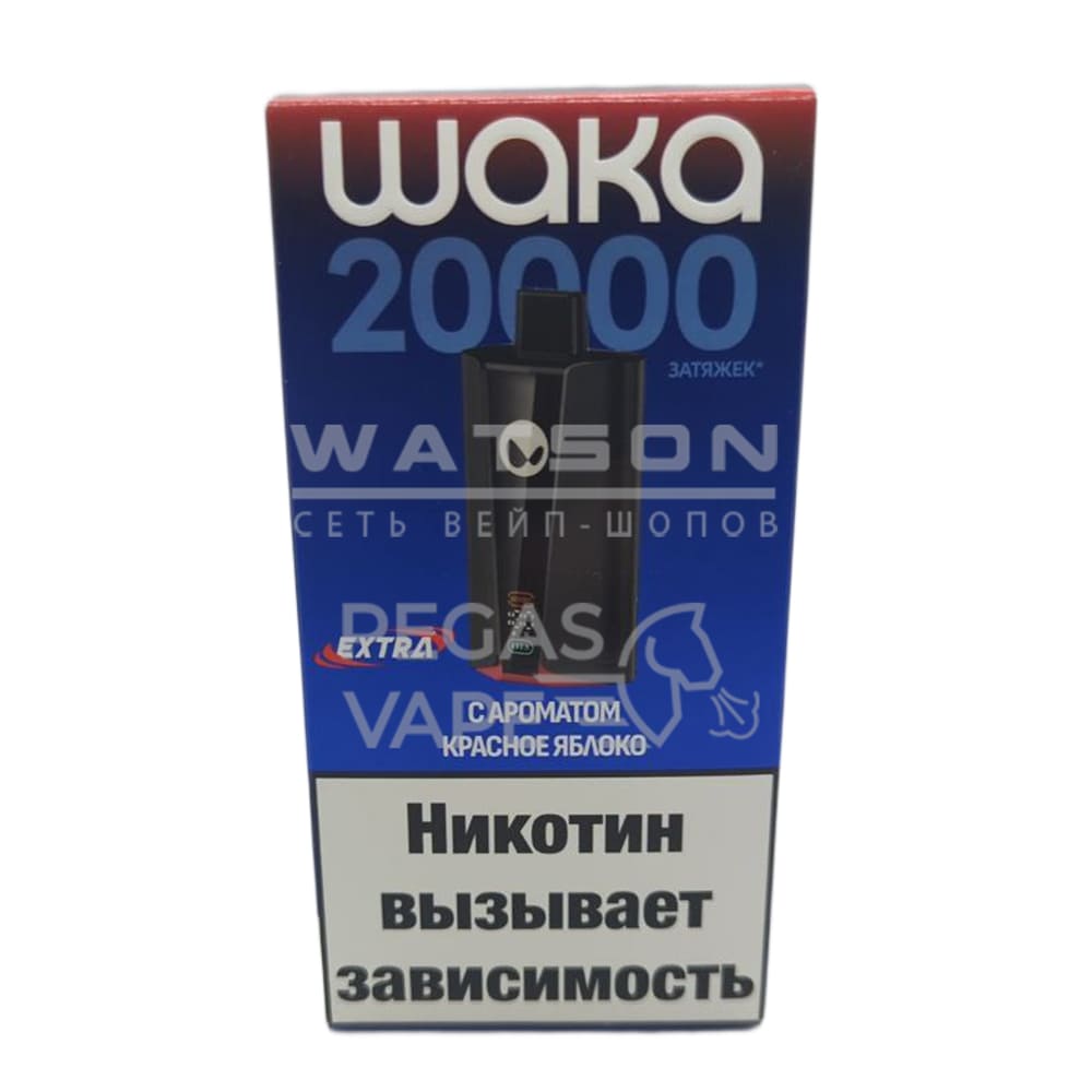 Электронная сигарета Waka PRO 20000 Extra (Красное яблоко) Электронная сигарета Waka PRO 20000 Extra (Красное яблоко) - Купить с доставкой в Красногорске
