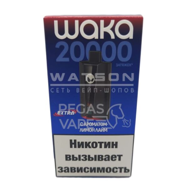 Электронная сигарета Waka PRO 20000 Extra (Лимон лайм) - Купить с доставкой в Красногорске