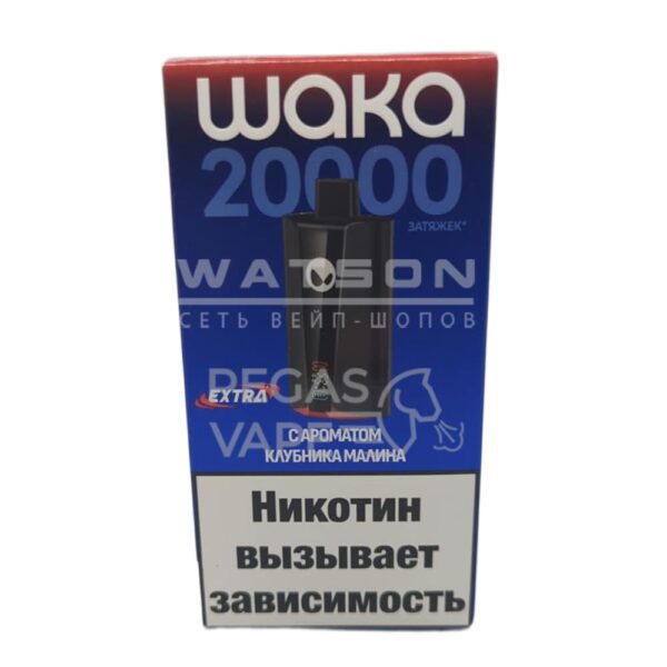 Электронная сигарета Waka PRO 20000 Extra (Клубника малина) - Купить с доставкой в Красногорске