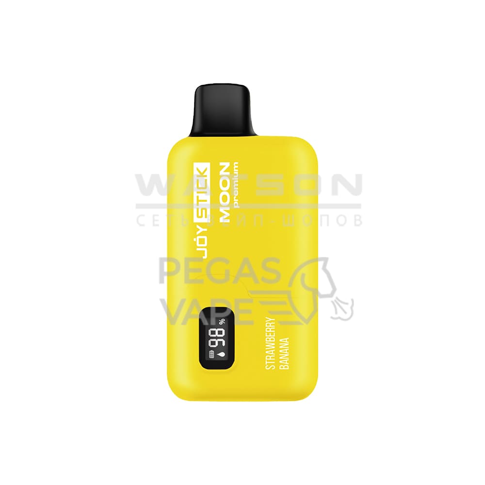 Электронная сигарета JOYSTICK MOON PREMIUM 15000 (Клубника банан) - Купить с доставкой в Красногорске