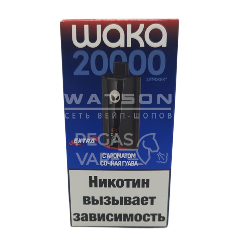 Электронная сигарета Waka PRO 20000 Extra (Сочная гуава) Электронная сигарета Waka PRO 20000 Extra (Сочная гуава) - Купить с доставкой в Красногорске