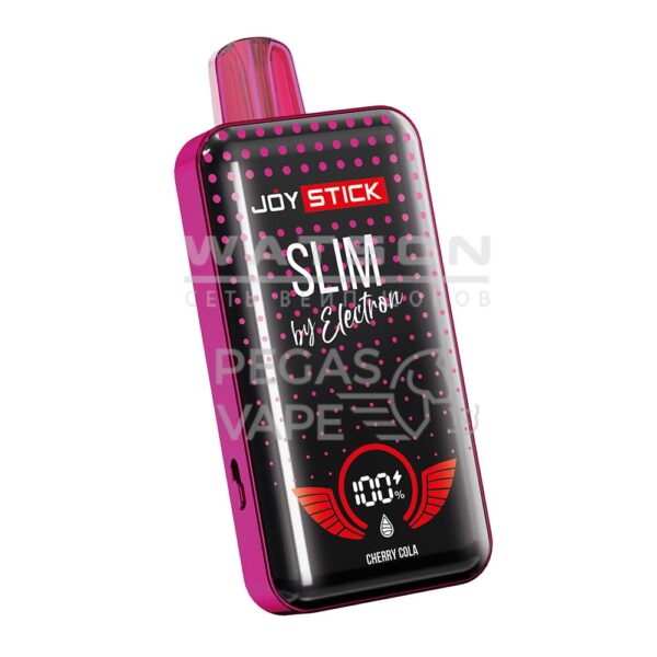 Электронная сигарета JOYSTICK SLIM STRONG 20000 (Вишня кола) - Купить с доставкой в Красногорске