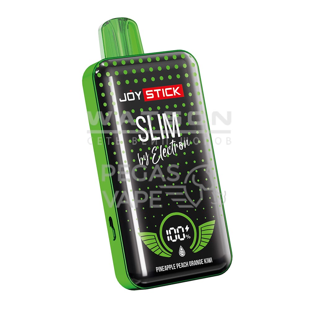 Электронная сигарета JOYSTICK SLIM STRONG 20000 (Ананас персик- апельсин киви) Электронная сигарета JOYSTICK SLIM STRONG 20000 (Ананас персик- апельсин киви) - Купить с доставкой в Красногорске
