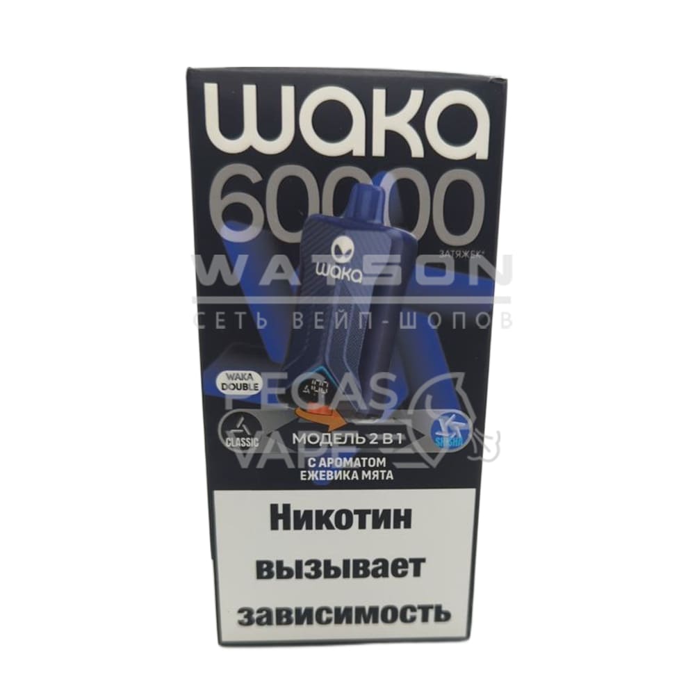 Электронная сигарета WAKA DB 60000 (Ежевика мята) Электронная сигарета WAKA DB 60000 (Ежевика мята) - Купить с доставкой в Красногорске