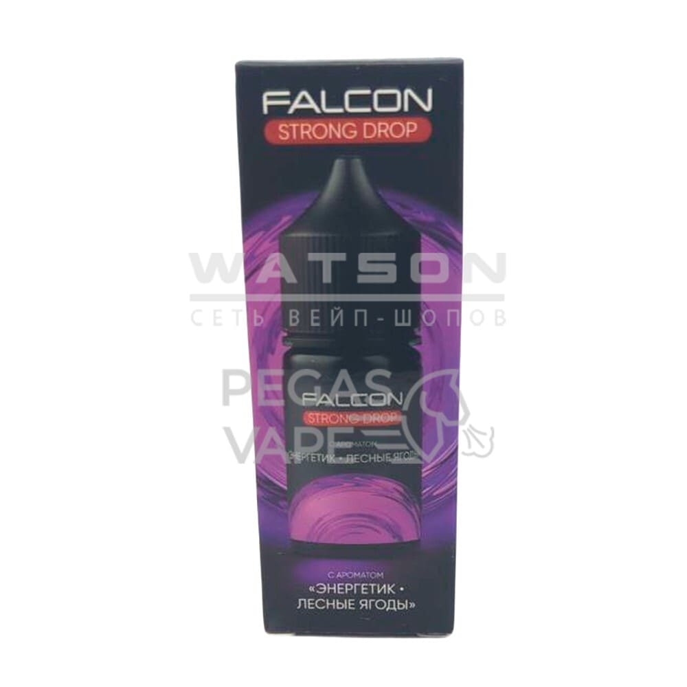 Жидкость FALCON DROP STRONG (Энергетик лесные ягоды) 30 мл 2% (20 мг/мл) Strong - Купить с доставкой в Красногорске