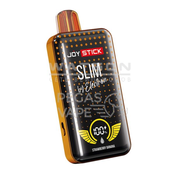 Электронная сигарета JOYSTICK SLIM STRONG 20000 (Клубника банан) - Купить с доставкой в Красногорске