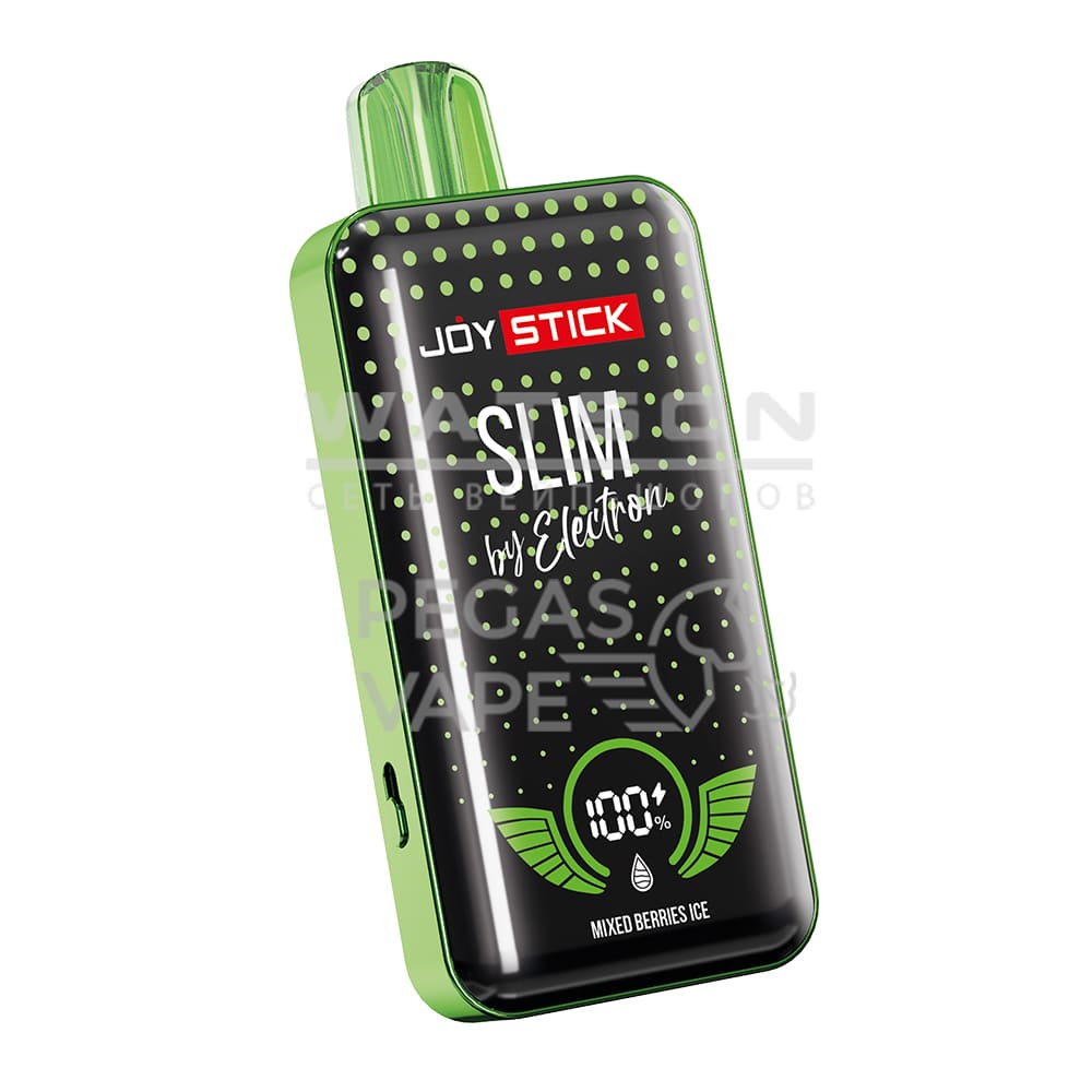 Электронная сигарета JOYSTICK SLIM STRONG 20000 (Ягодный микс со льдом) - Купить с доставкой в Красногорске