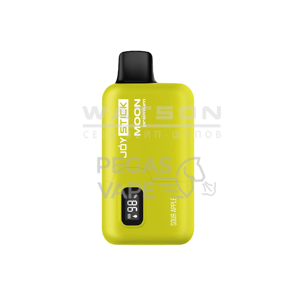 Электронная сигарета JOYSTICK MOON PREMIUM 15000 (Кислое яблоко) - Купить с доставкой в Красногорске