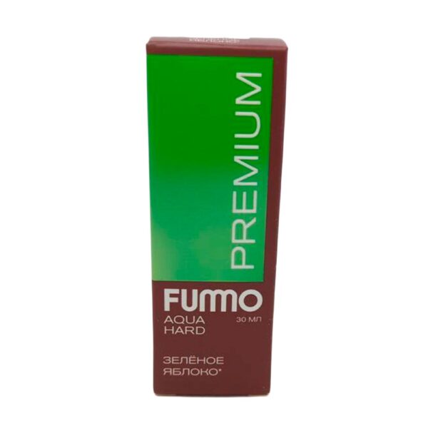 Жидкость Жидкость FUMMO Aqua HARD (Зеленое яблоко) 30 мл 2% (20 мг/мл) Strong - Купить с доставкой в Красногорске