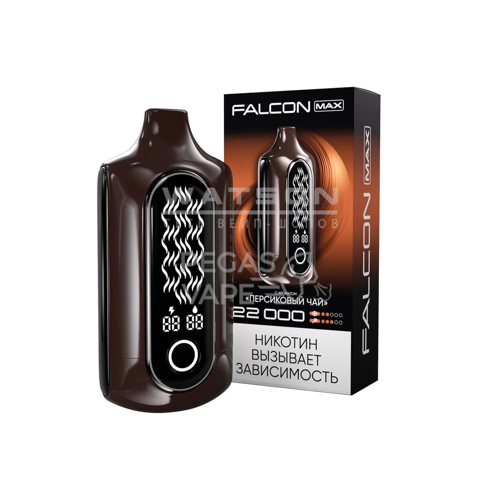 Электронная сигарета FALCON MAX 22000 (Персиковый чай) - Купить с доставкой в Красногорске