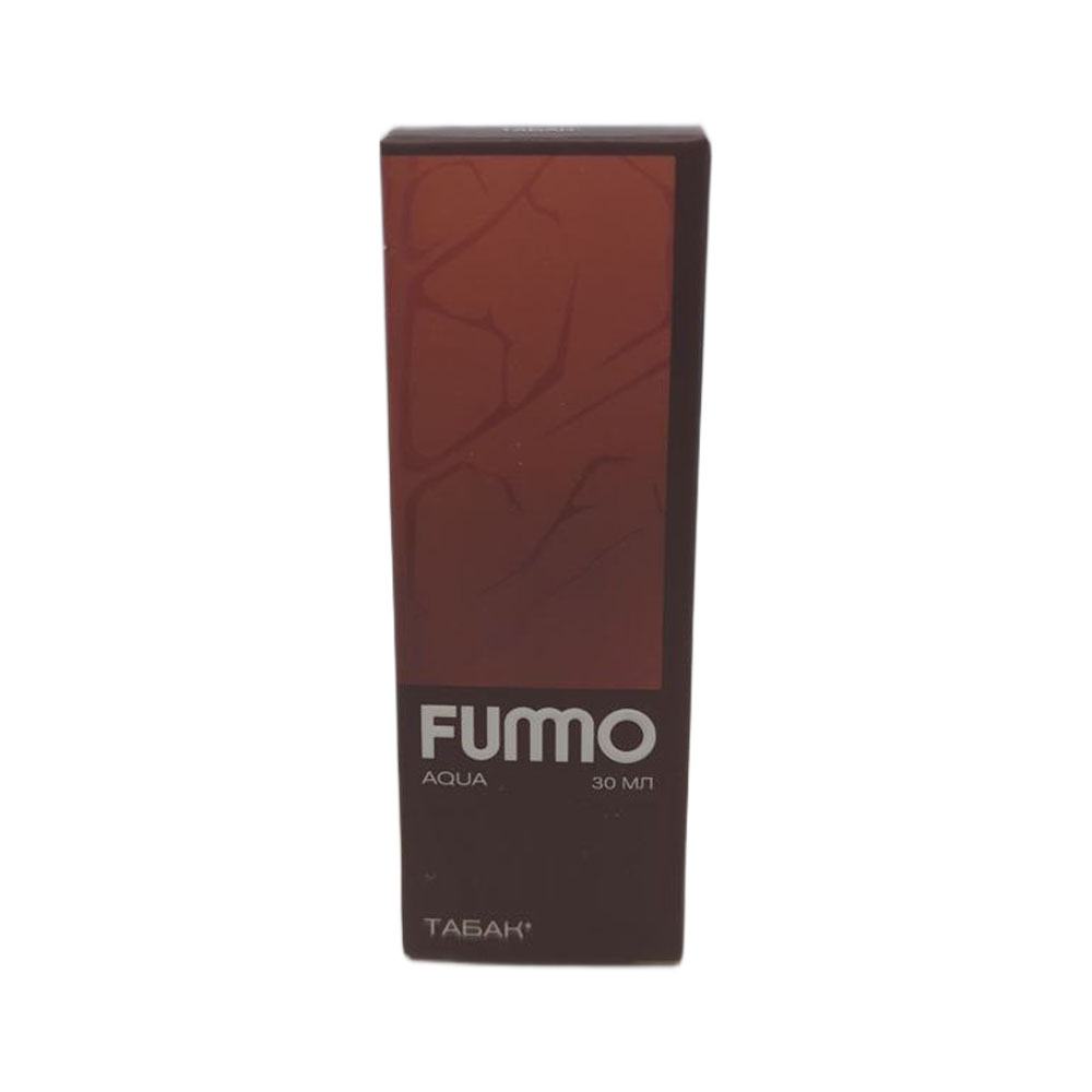 Жидкость Fummo Aqua TOBACCO (Табак) 30 мл 2% (20 мг/мл) - Купить с доставкой в Красногорске