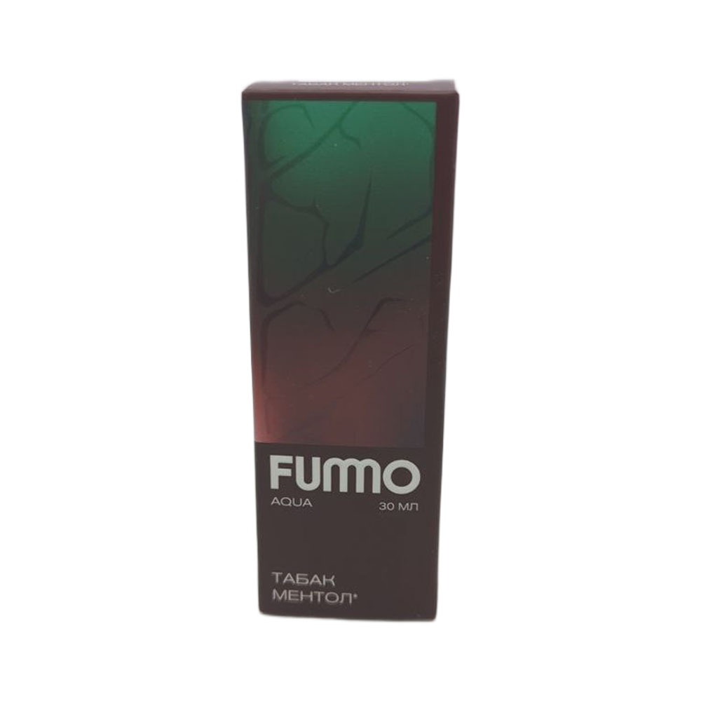 Жидкость Fummo Aqua TOBACCO (Табак ментол) 30 мл 2% (20 мг/мл) - Купить с доставкой в Красногорске