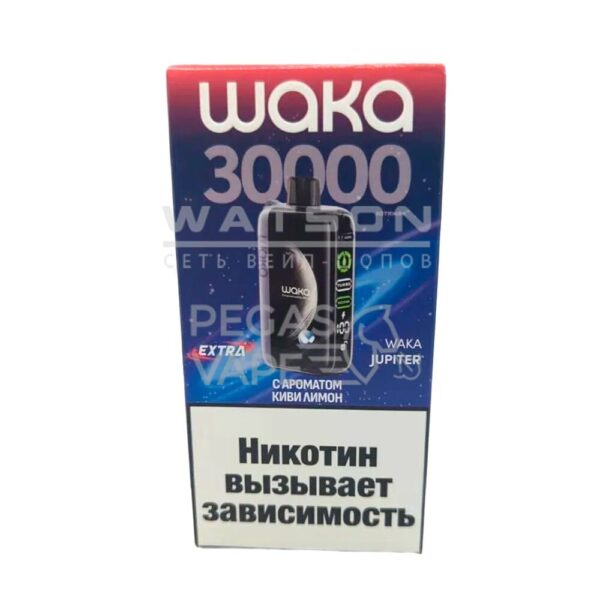 Электронная сигарета WAKA JUPITER DM 30000 EXTRA  (Киви лимон) - Купить с доставкой в Красногорске