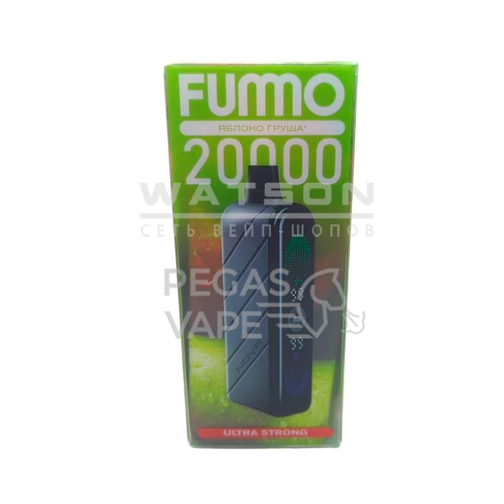 Электронная сигарета Fummo NOVA 20000 ultra strong (Яблоко груша) - Купить с доставкой в Красногорске