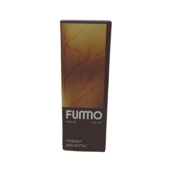 Жидкость Fummo Aqua TOBACCO (Табак ваниль) 30 мл 2% (20 мг/мл) - Купить с доставкой в Красногорске