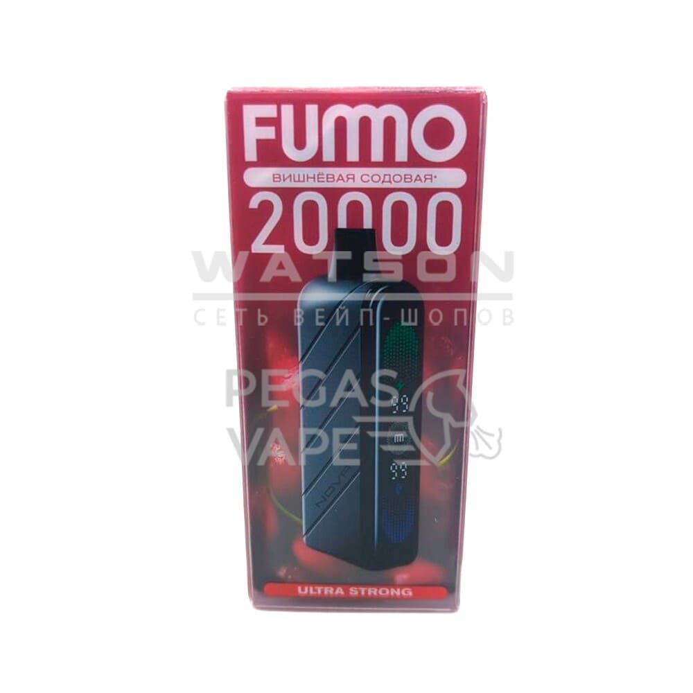 Электронная сигарета Fummo NOVA 20000 ultra strong (Вишневая содовая ) Электронная сигарета Fummo NOVA 20000 ultra strong (Вишневая содовая ) - Купить с доставкой в Красногорске