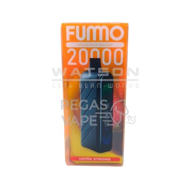 Электронная сигарета Fummo NOVA 20000 ultra strong (Клубника Банан) - Купить с доставкой в Красногорске