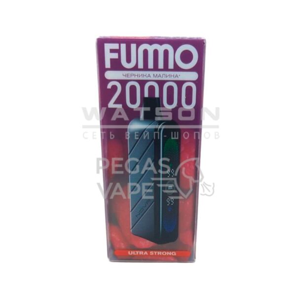 Электронная сигарета Fummo NOVA 20000 ultra strong (Черника Малина) - Купить с доставкой в Красногорске