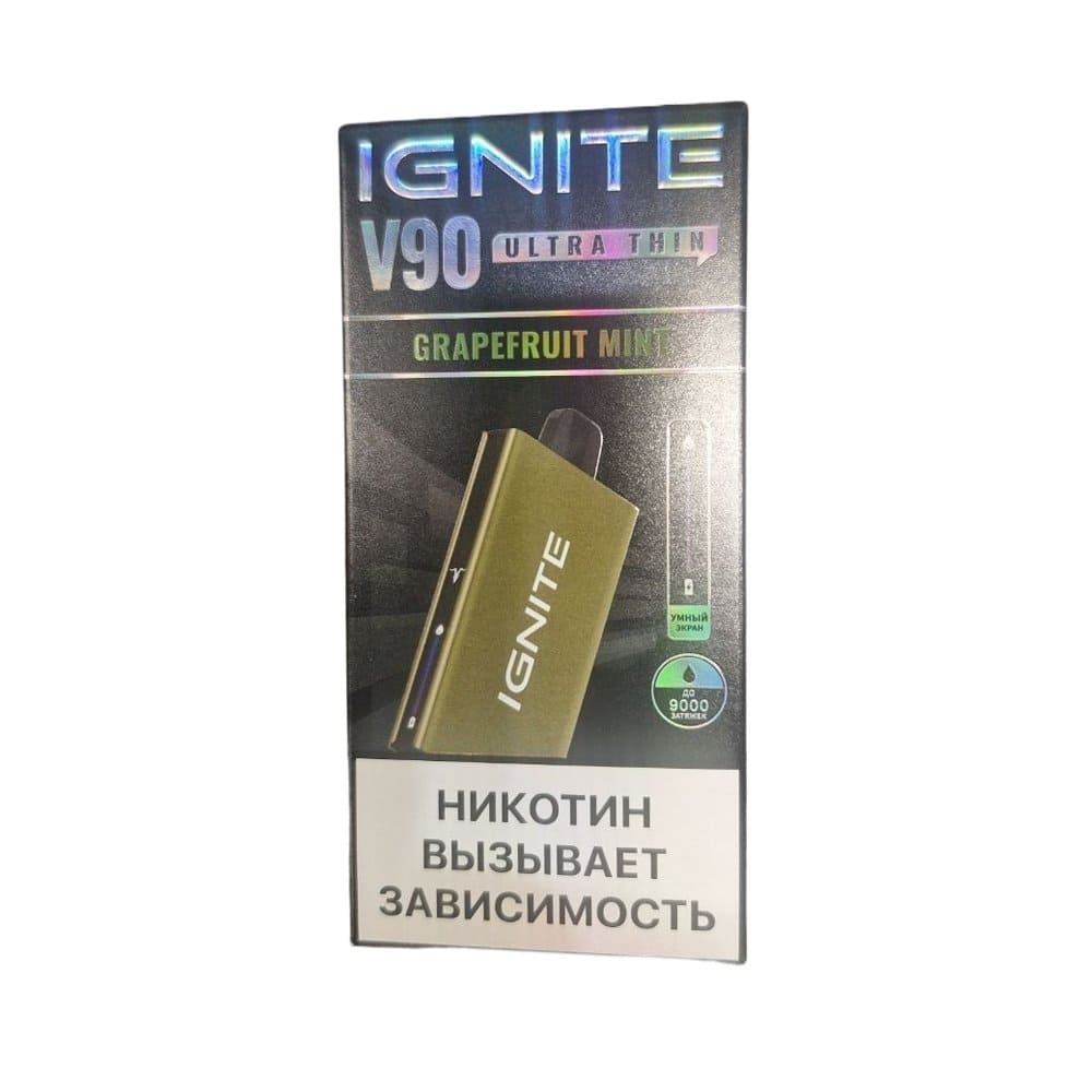 Электронная сигарета IGNITE V-90 (9000) KHAKI (Грейпфрут мята) Электронная сигарета IGNITE V-90 (9000) KHAKI (Грейпфрут мята) - Купить с доставкой в Красногорске