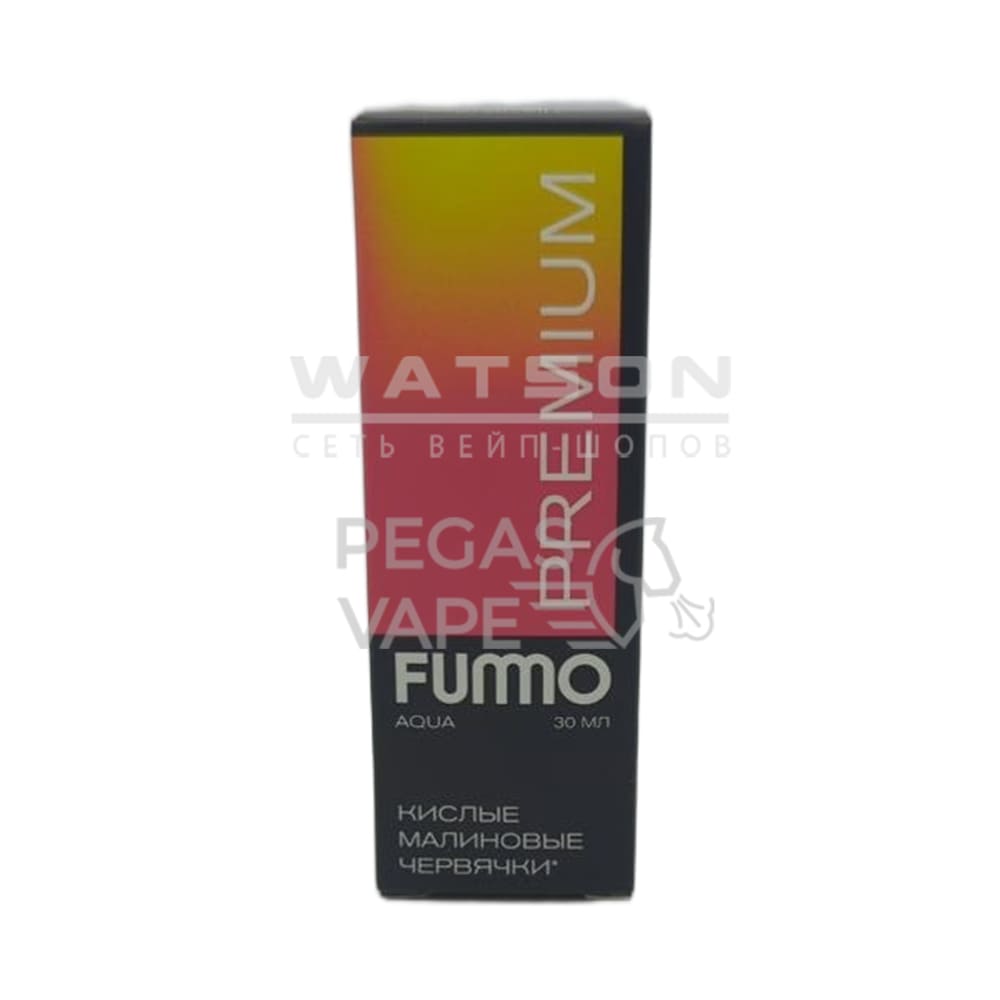 Жидкость FUMMO Aqua (Кислые малиновые червячки) 30 мл 2% (20 мг/мл) - Купить с доставкой в Красногорске