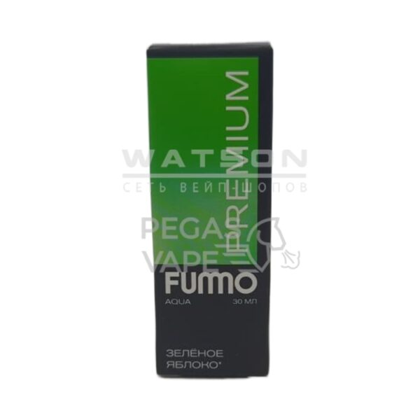 Жидкость FUMMO AQUA (Зеленое яблоко) 30 мл 2% (20 мг/мл) - Купить с доставкой в Красногорске