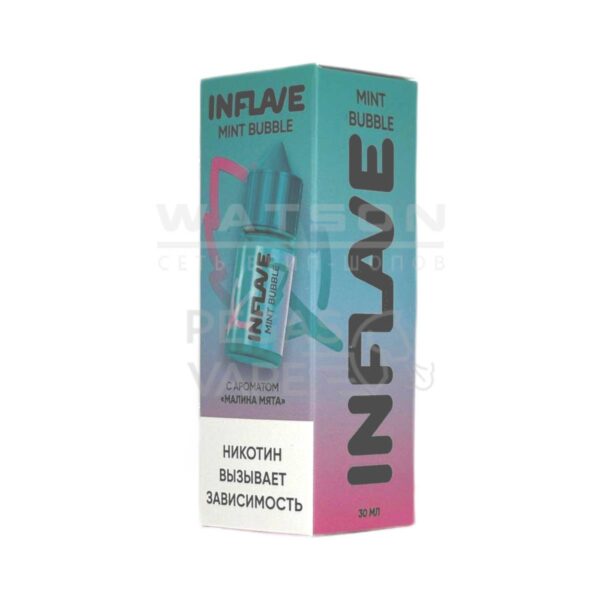 Жидкость INFLAVE BUBBLE (Малина Мята) 30 мл 2% (20 мг/мл) (2) - Купить с доставкой в Красногорске