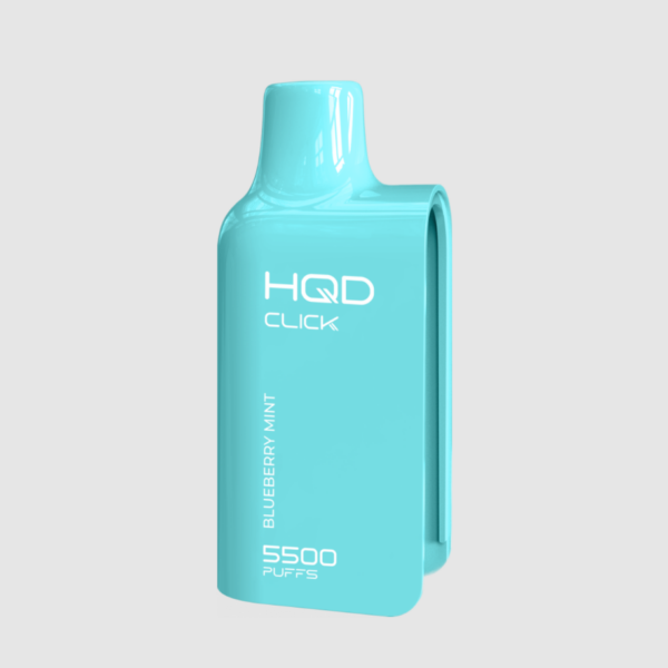Картридж HQD CLICK 5500 (Черничная мята) - Купить с доставкой в Красногорске