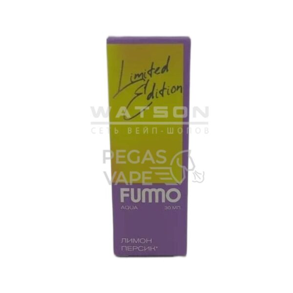 Жидкость Fummo AQUA SUMMER (Лимон персик) 30 мл 2% (20 мг/мл) - Купить с доставкой в Красногорске