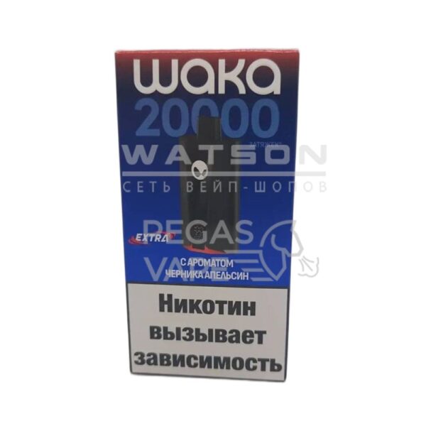 Электронная сигарета Waka Extra V2 20000 (Черника апельсин) - Купить с доставкой в Красногорске