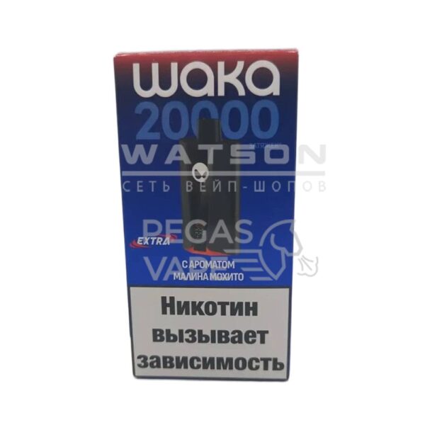 Электронная сигарета Waka Extra V2 20000 (Малина мохито) - Купить с доставкой в Красногорске