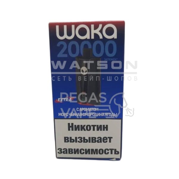 Электронная сигарета Waka PRO 20000 Extra (Морс черная смородина) - Купить с доставкой в Красногорске